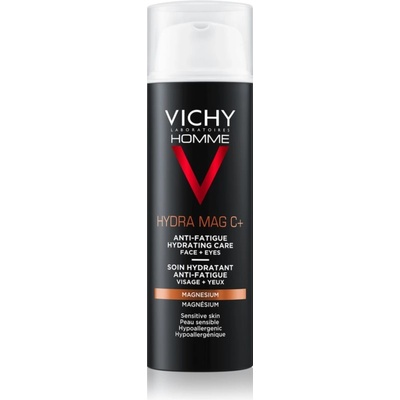 Vichy Homme Hydra-Mag C хидратираща грижа против признаци на умора за лице и околоочната област 50ml