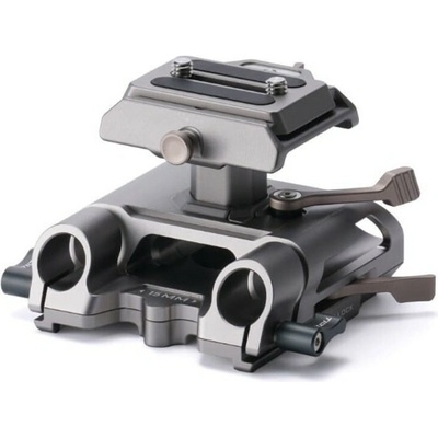 Tilta Arca Height Adjustable 15mm LWS Baseplate Titanium Gray Tilta