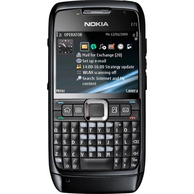 Nokia E71 Black Steel