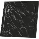 Inter Ceramic Квадратно композитно душ корито Inter Ceramic 80x80 см, матово черно мраморно покритие (8080MB-2)