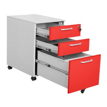 Image 1 of Carmen Офис контейнер Carmen CR-1273 L SAND - червен (B3580051)