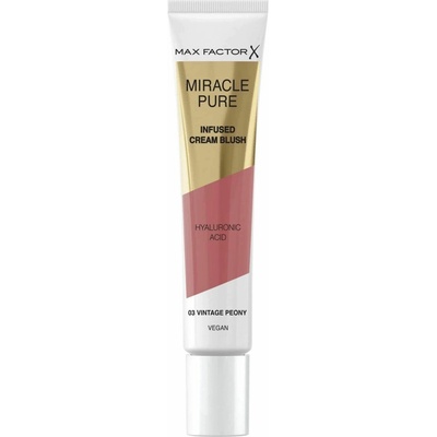 Max Factor Tekutá tvárenka Miracle Pure Infused Cream Blush 003 1,5 g