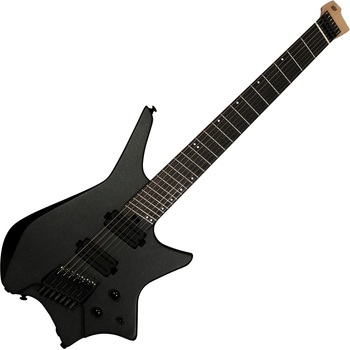 Hils Guitars HZ7 Next Galaxy Black Headless
