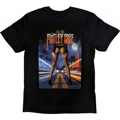 Motley Crue tričko Miami čierne