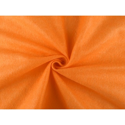 Filc / plsť metráž tloušťka 1,4 mm Varianta: 6 (F60) oranžová, Balení: 1 m