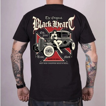 Black heart мъжка тениска black heart - barbara - ЧЕРНА - 17419