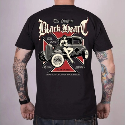 Black heart мъжка тениска black heart - barbara - ЧЕРНА - 17419