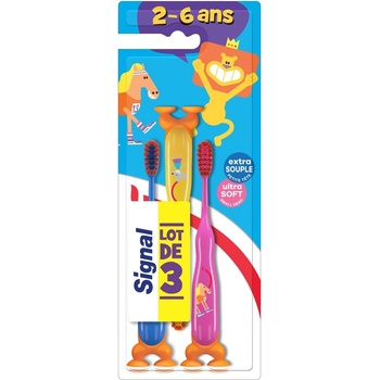 Signal Четка за зъби Signal Kids Soft 2-6г 3бр (1355)