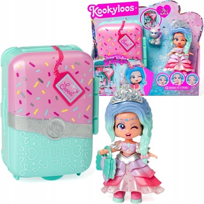 KOOKYLOOS Sweet Wishes Suitcase Kufřík s příslušenstvím s kočičkou