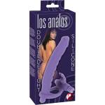 You2Toys Los Analos Double Delight Silicone Strap-On Purple
