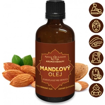 Altevita mandlový olej 100 ml