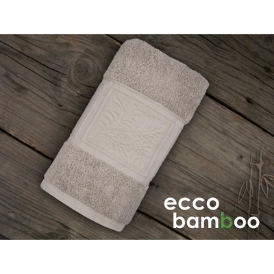 GRENO Ručník Ecco Bamboo 50x90 Luxus tmavě béžová