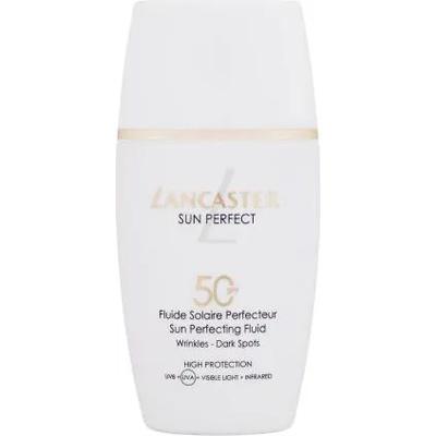 Lancaster Sun Perfect Sun Perfecting Fluid SPF50 слънцезащитен флуид за против бръчки и пигментни петна 30 ml за жени
