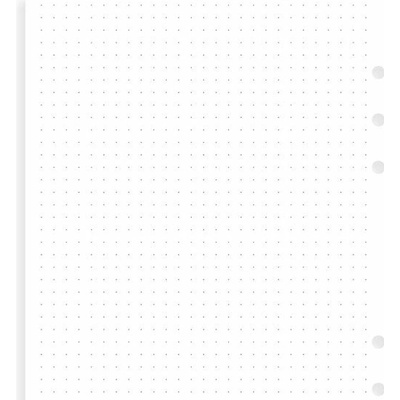 Filofax Bodkovaný papier náplň A5 k diárom