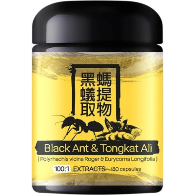 Black Ant & Tongkat Ali, 180 kapslí