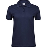 TEE JAYS tj1401 / Дамска поло тениска от плътен памук - тъмносиня xxl (18140100305)