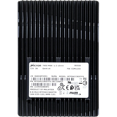 Micron 7450 MAX 800GB, MTFDKCC800TFS-1BC1ZABYY