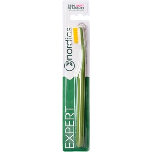 Nordics Четка за зъби Expert Curve 6580, Soft, тъмнозелена - ozone
