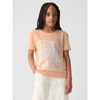 GAP Бебешка тениска GAP GAP | Oranzhev | Момичешки | 104/110