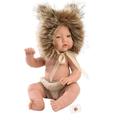 Llorens 63201 NEW BORN МОМЧЕ - реалистична кукла бебе с цяло винилово тяло - 31