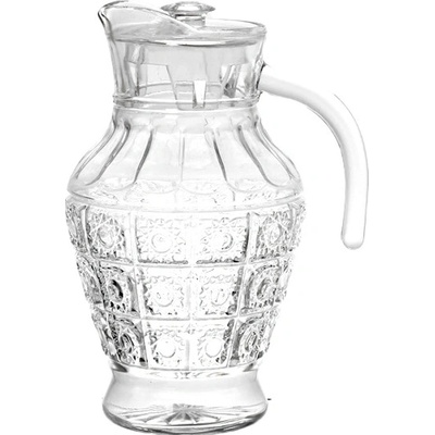 PROHOME - Džbán skleněný 1,6l s plastovým víkem