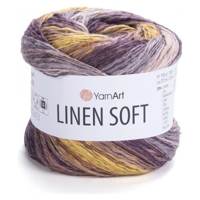 Příze Yarn Art Linen Soft podzimní podvečer