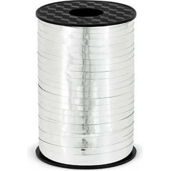 Image 1 of PartyDeco Лента за балони или подаръци (метално сребриста) 225 м