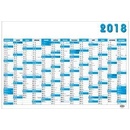 Kalendáře Nástěnný Nástěnný roční modrý 2018