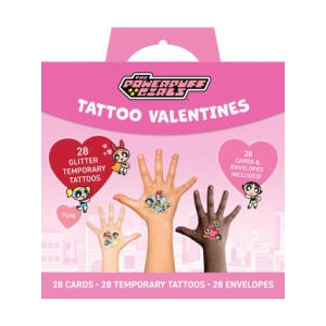 Powerpuff Girls Temporary Tattoo Valentines | Insights (2024)