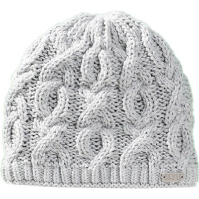 Pletex pletená čepice s fleecovou podšívkou L466 Světle šedá