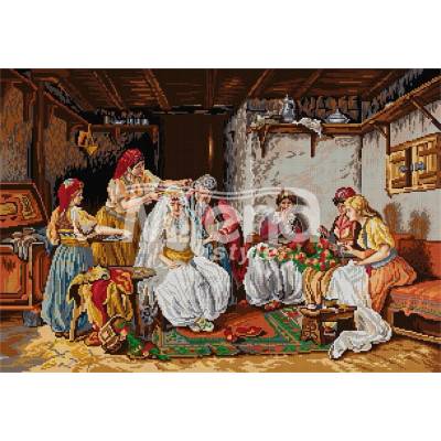 Milena Style Сватба - гоблен със схема конци Ariadna 1: 4