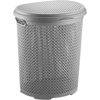 Image 1 of Кош за бельо Перла 45 литра сиво (689934)