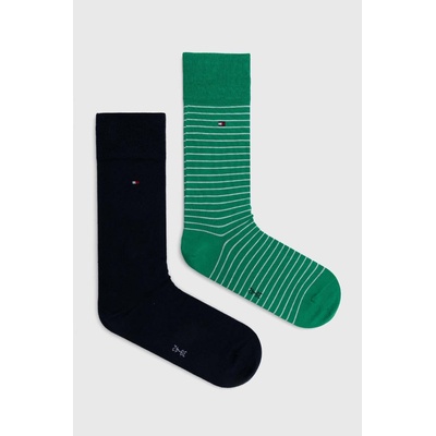 Tommy Hilfiger Чорапи Tommy Hilfiger (2 чифта) в зелено 100001496 (100001496.NOS)