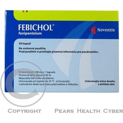 Febichol cps.50 x 100 mg