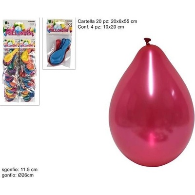 PROHOME Balónky metalic různé barvy