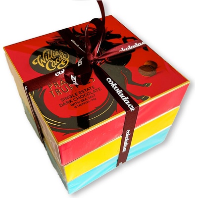 Willie's Cacao degustační sada Velká truffles degustace 330 g