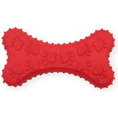 PET NOVA Tpr Играчка за кучета - червена костичка 10, 5см