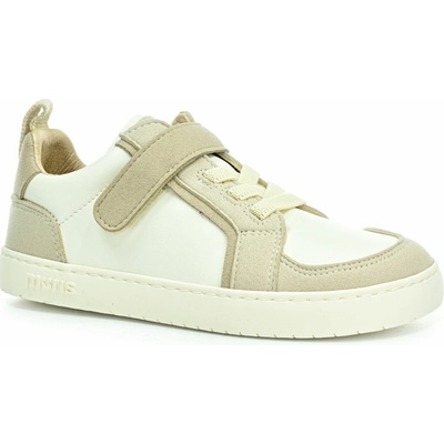 Muris Lyon Junior celoročné nízke barefoot topánky taupe