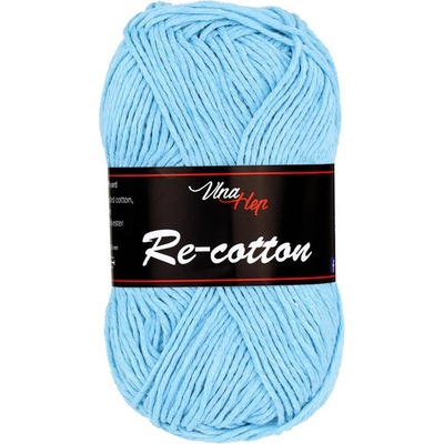 Příze Re-cotton 81241 modrý tyrkys