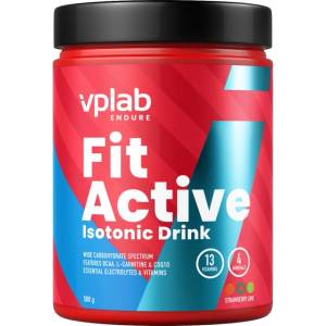VPLab FitActive Isotonic Drink [500 грама] Ягода и Зелен Лимон