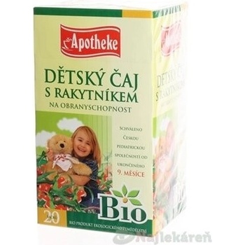 Apotheke Bio bylinný s rakytníkem 20 x 1,5 g