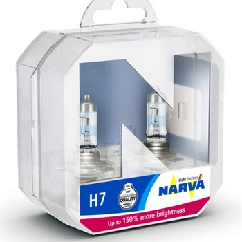 Image 1 of NARVA Крушка Narva H7 55W 12V RANGE POWER 150 2 бр (48071RPNVAS2)