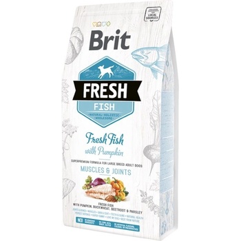 Brit Fresh Adult Large Fish with Pumpkin Muscles & Joints 2,5 kg