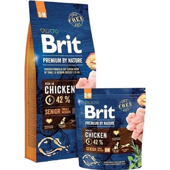 Brit Premium by Nature Senior S + M 2 x 15 kg