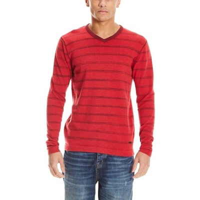 Bench V Neck Stripe red RD012