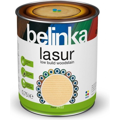 Belinka Lasur 0,75 l Bezfarebná