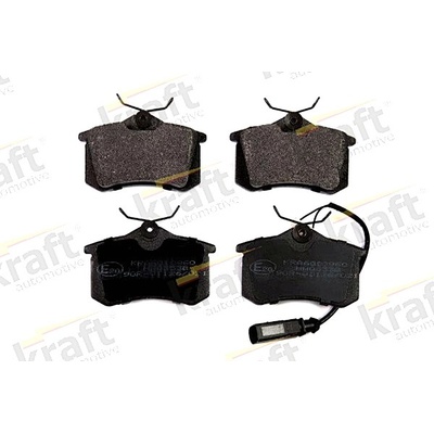 KRAFT AUTOMOTIVE Sada brzdových platničiek kotúčovej brzdy 6010960