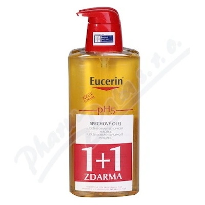 Eucerin pH5 sprchový olej 2 x 400 ml PROMO2024