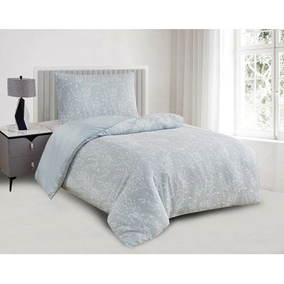 Jahu satén obliečky so žakárovým vzorom - Boston zelená 140x200 70x90