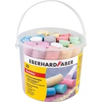 Eberhard Faber Асфалтова креда, комплект от 20 броя, eberhard faber, 8 различни цвята 526512 (526512)